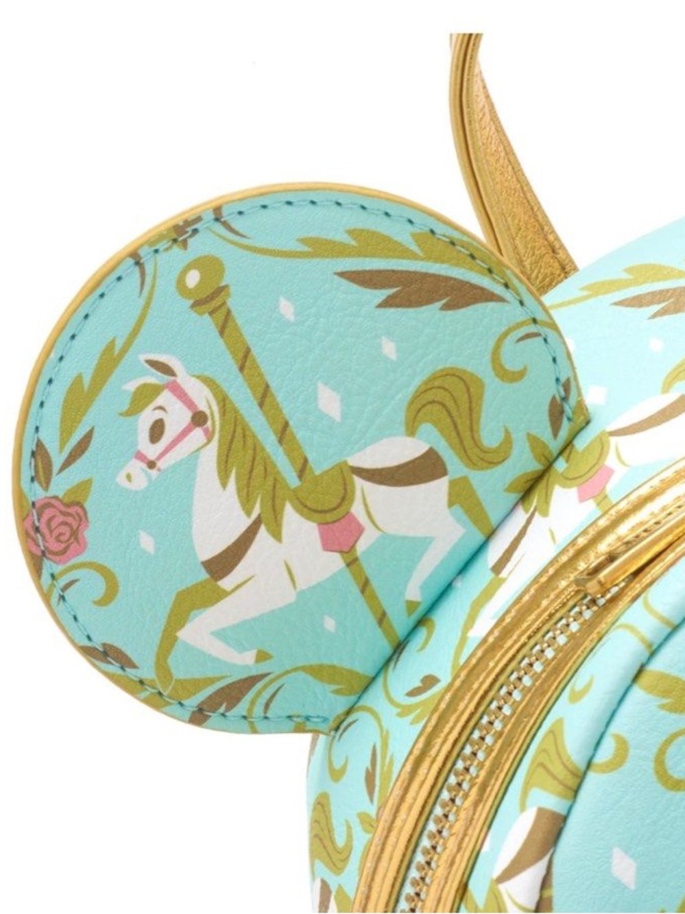 RETIRED Loungefly MMMA Prince Charming Regal Carousel Mini Backpack (Used Once) - Picture 3 of 13